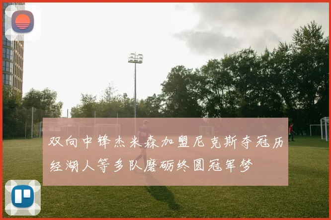 双向中锋杰米森加盟尼克斯夺冠历经湖人等多队磨砺终圆冠军梦